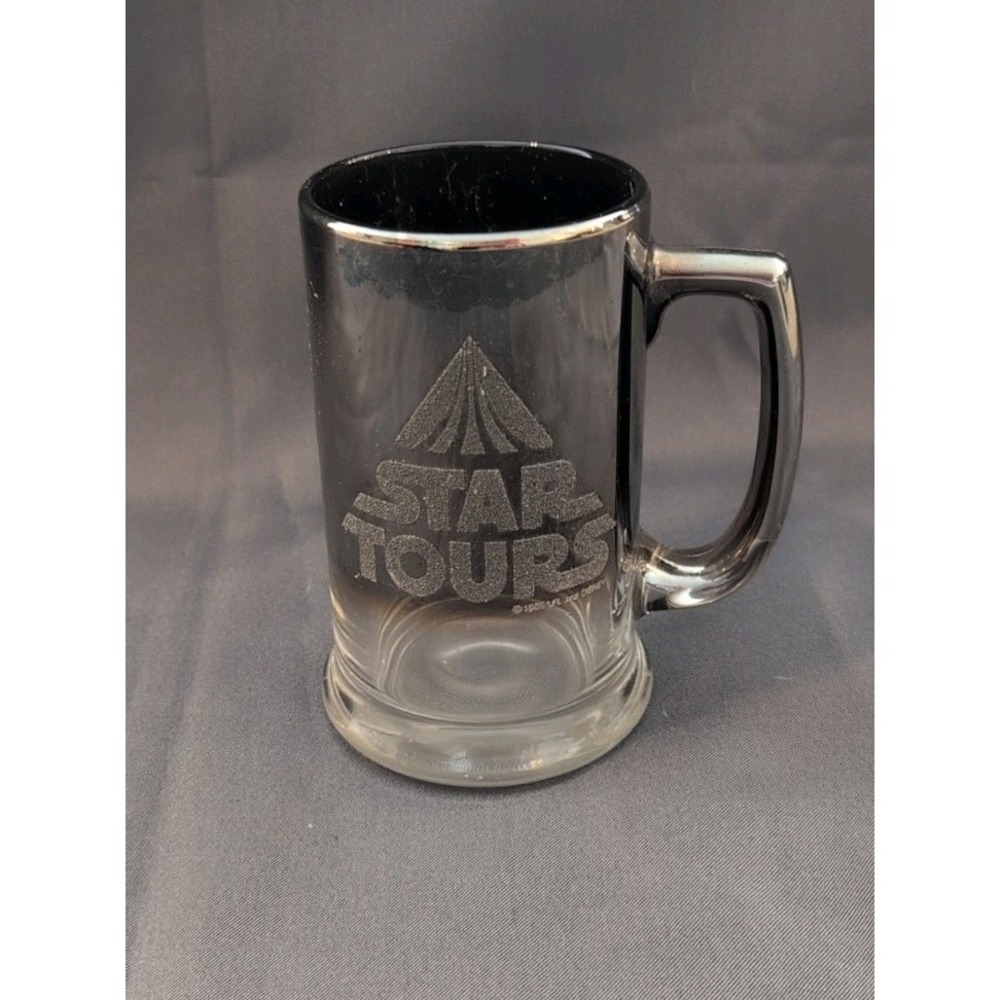 Disney Mug 1986 STAR TOURS Smoky Tankard  DISNEYLAND Exclusive WARS 1987